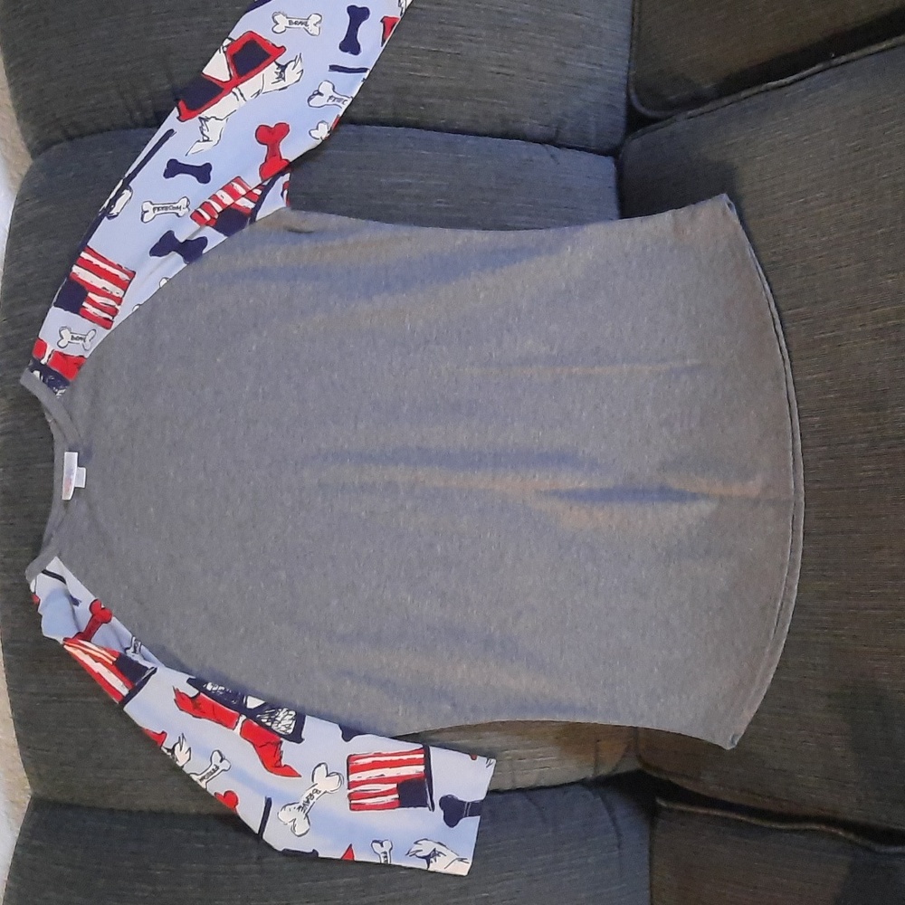 Lularoe Kids 4th of July Sloan Tee